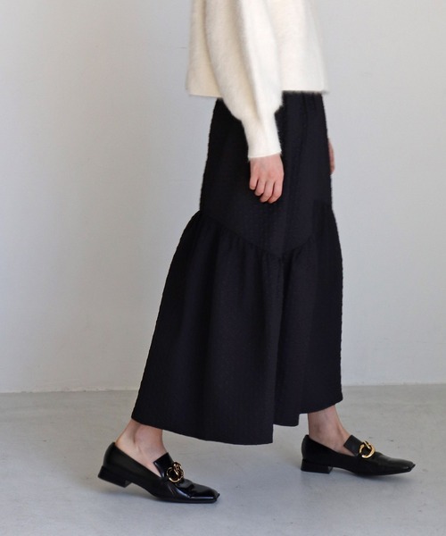 DRESSLAVE スカート CADDITION / jacquard skirt(ジャガード