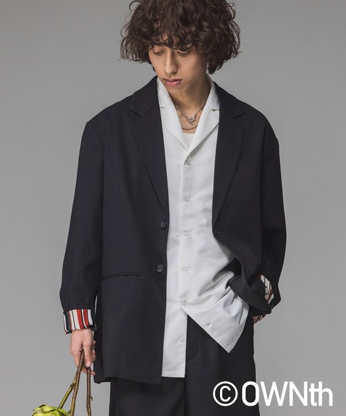 OWNth ジャケット テーラードジャケット オーバーサイズテーラード
