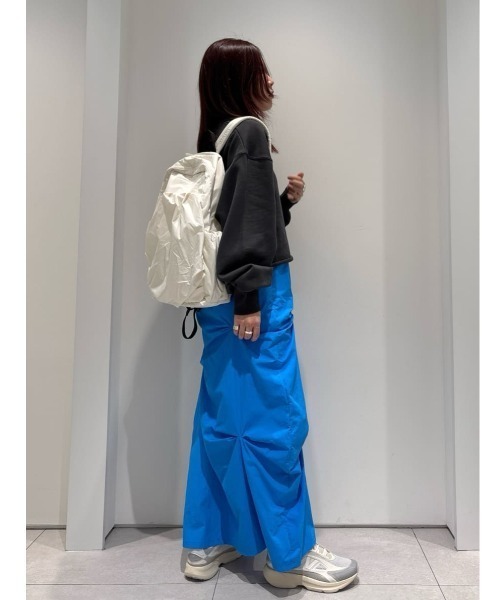 emmi デイバック リュック 「ONLINE限定カラー」eco 撥水ギャザー