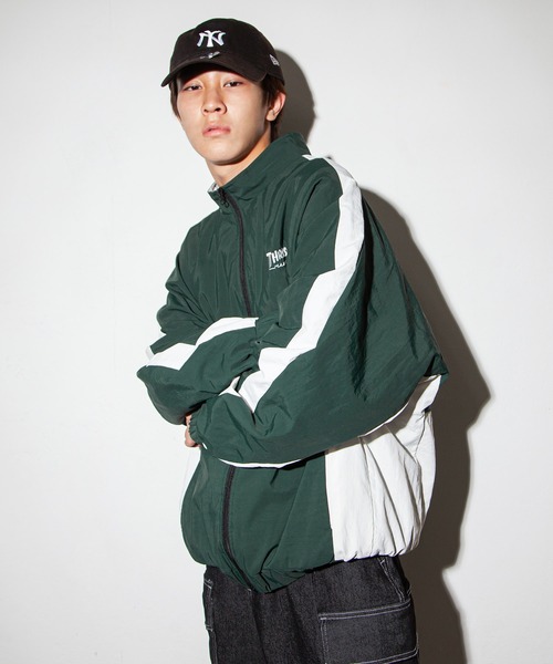 THRASHER（スラッシャー） ブルゾン アウター ワンポイント ロゴ刺繍