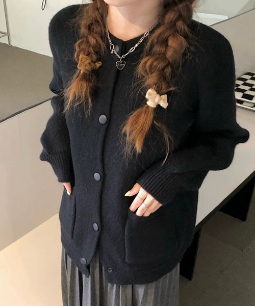 フィルメランジェ カーディガン スタジャン FilMelange(フィルメランジェ) | 公式通販サイト