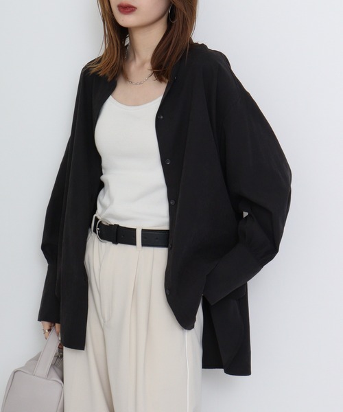 hunch ブラウス シャツ ビスチェSETチュニック レディース
