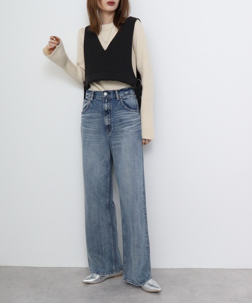 hunch ブラウス シャツ ビスチェSETチュニック レディース