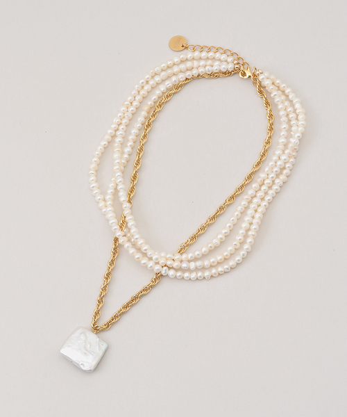 IENA ネックレス 「GISEL B/ジゼルベー」Rosic multi NL マルチ  