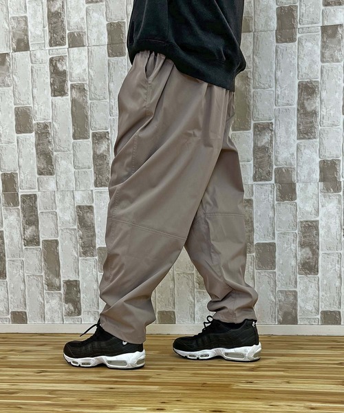 TopIsm パンツ 「2024」裾ドローコード付 無地パラシュート