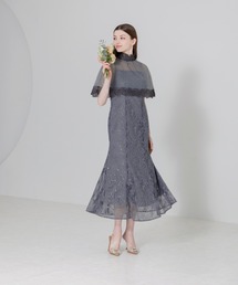 【極美品】Leja オケージョンドレス マキシ丈 レース マーメイド Sサイズ 結婚式ドレス・パーティードレスのマーメイドドレス商品一覧