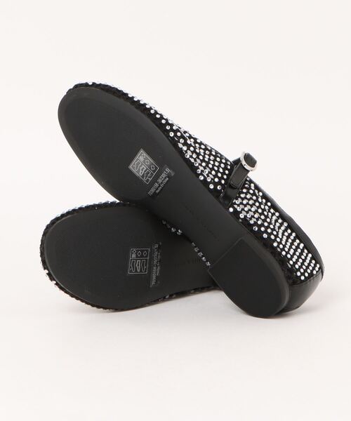 CHARLES ＆ KEITH パンプス メッシュクリスタルエンベリッシュド