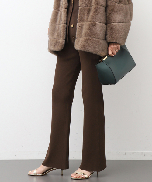 Deuxieme Classe DINER RIB パンツ　美品 Deuxieme Classe パンツ DINER RIB レディース : ZOZOTOWN Yahoo