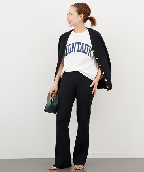 Deuxieme Classe DINER RIB パンツ　美品 Deuxieme Classe パンツ DINER RIB レディース : ZOZOTOWN Yahoo