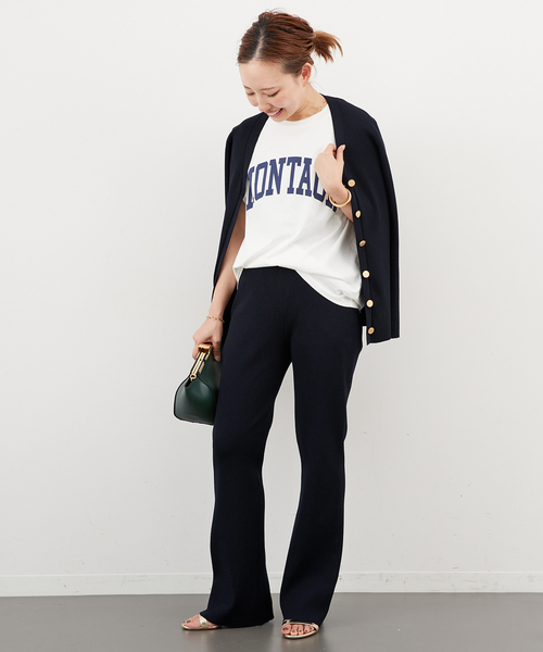 Deuxieme Classe DINER RIB パンツ　美品 Deuxieme Classe パンツ DINER RIB レディース : ZOZOTOWN Yahoo