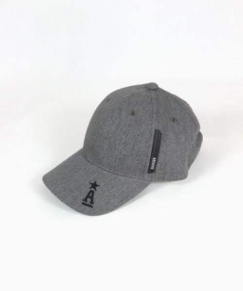 archivio ロゴ付き帽子 archivio キャップ 帽子 「MENS」イヤーウォーマー付きキャップ