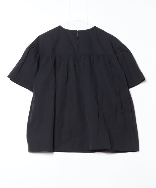 UNITED ARROWS ブラック 半袖ブラウス FREE BEAUTY＆YOUTH UNITED ARROWS 「BEAUTY&YOUTH ARROWS」 半袖