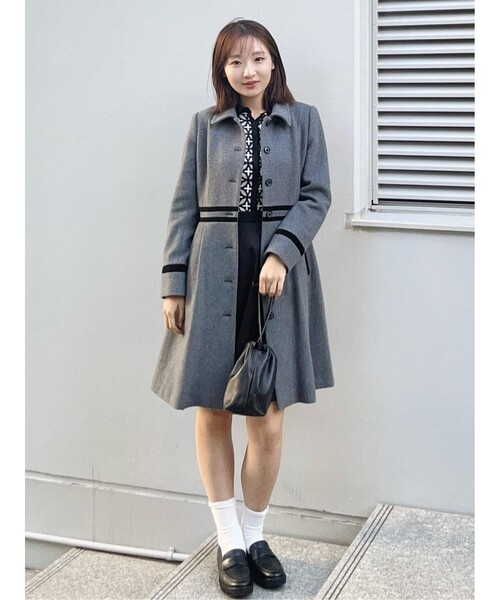 ♡関税送料込♡DIOR ウールブレンドフレアドレス org.jpg