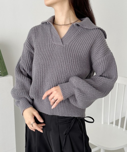 Valentino ( ヴァレンティノ ) ウールニット ロゴ セーター aw20