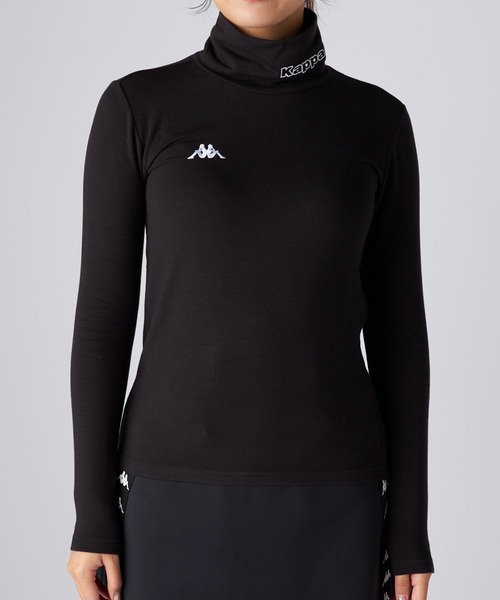 Kappa（カッパ） tシャツ 長袖モックネックシャツ レディース