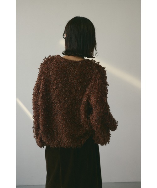 STYLEMIXER ニット ミックスカラーループニット レディース