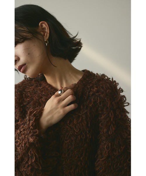 STYLEMIXER ニット ミックスカラーループニット レディース