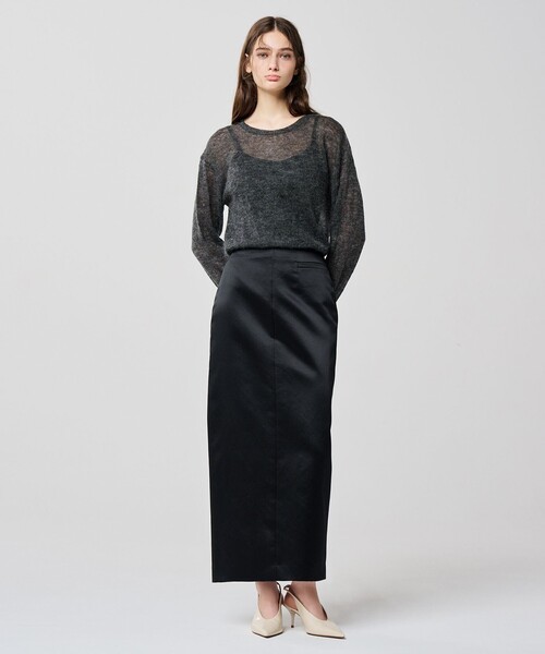 uncrave（アンクレイヴ） スカート ラスターサテン スカート（uncrave