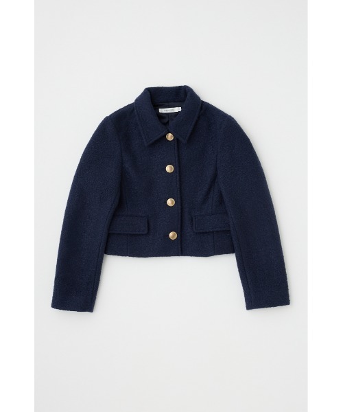 MOUSSY コート アウター COMPACT TWEED ジャケット