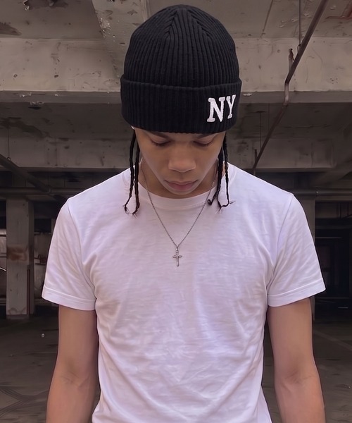 SPINNS（スピンズ） ニット帽 ニットキャップ ニットキャップ NYロゴ