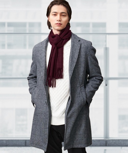 m.f.editorial チェスターコート コート 「表地ストレッチ」m.f. 