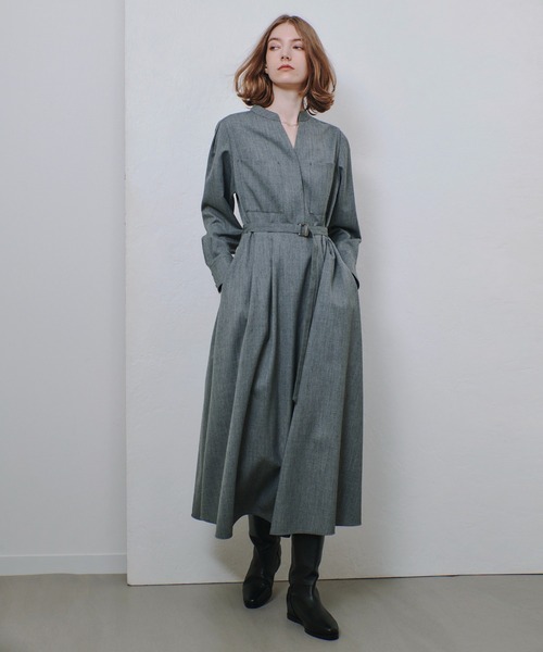 希少♡アルゴンキン♡ツーピース♡ワンピース allureville（アルアバイル） ワンピース スタンドカラータック