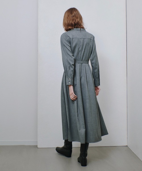 allureville（アルアバイル） ワンピース スタンドカラータック