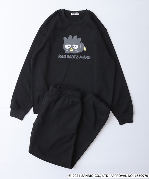 sanrio パジャマ サンリオキャラクターズ 裏起毛上下セット