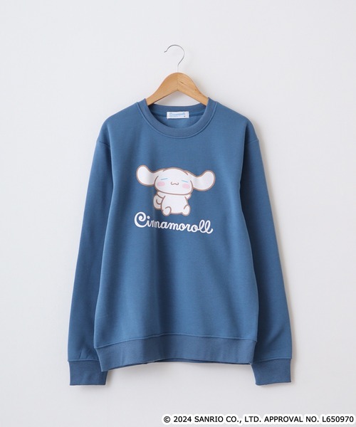 sanrio パジャマ サンリオキャラクターズ 裏起毛上下セット