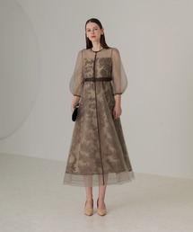 Leja ベージュ パーティードレス Leja（レジャ） ドレス : ZOZOTOWN Yahoo!店 - 通販 - Yahoo!ショッピング