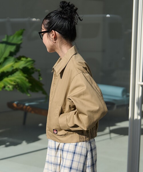 RED EAR ストライプ ボア フーデッド ブルゾン RED EAR ストライプ ボア フーデッド ブルゾン