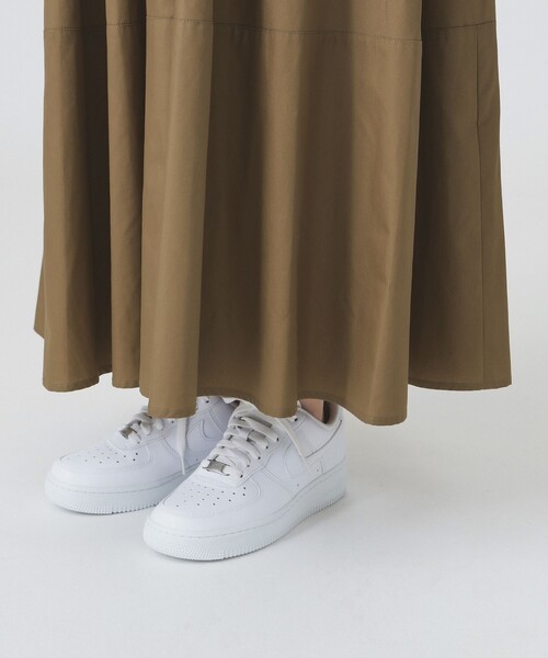 Ray BEAMS ワンピース タック ウエスト シャツ 「洗える
