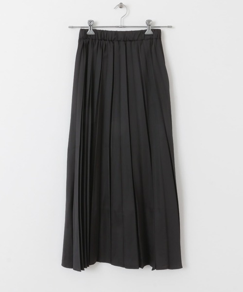 ITEMS URBANRESEARCH スカート マットサテンランダムプリーツ