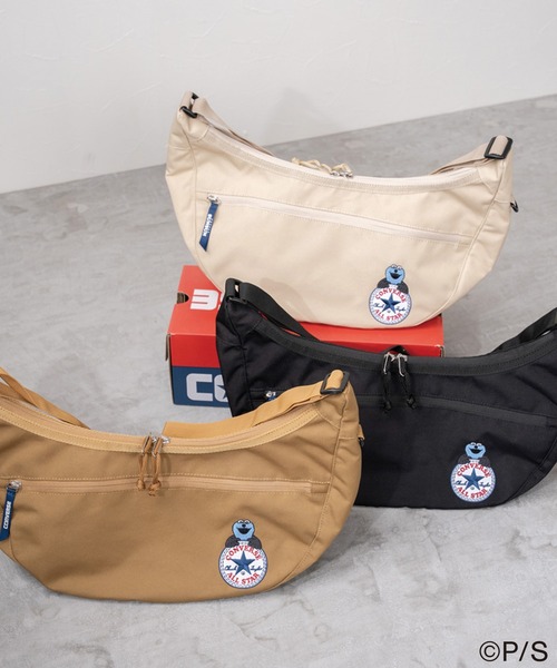 パペットスンスン　マザーズバッグ PUPPET SUNSUN×CONVERS SUNSUN CRESCENT SLING BAG/パペット