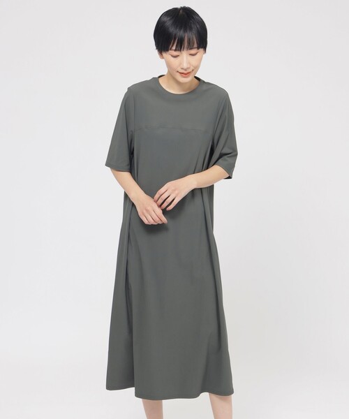 EVEX by KRIZIA ワンピース 「接触冷感」「UVカット EVEX by KRIZIA ワンピース 「接触冷感」「UVカット