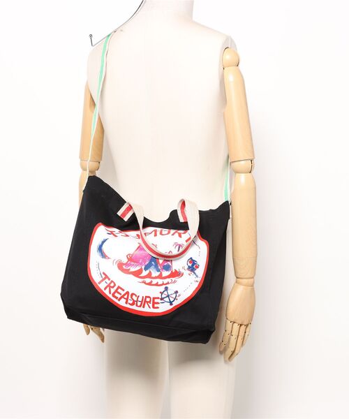 ②ツモリ チサト tsumori chisato　フォーツリーズ トートバッグ ツモリチサト キャリー tsumori chisato CARRY マーメイドルーム