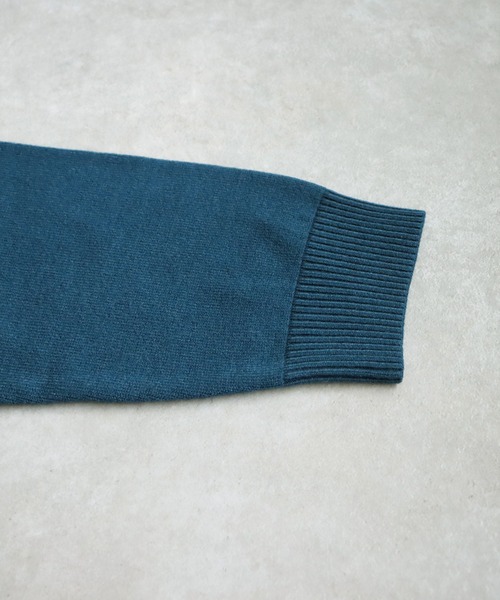 「antiqua」 「tree cafe」タートルネックニット P ブラック レディース_画像3