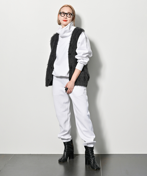 CITYSHOP（シティショップ） ニットベスト FREE イエロー レディース