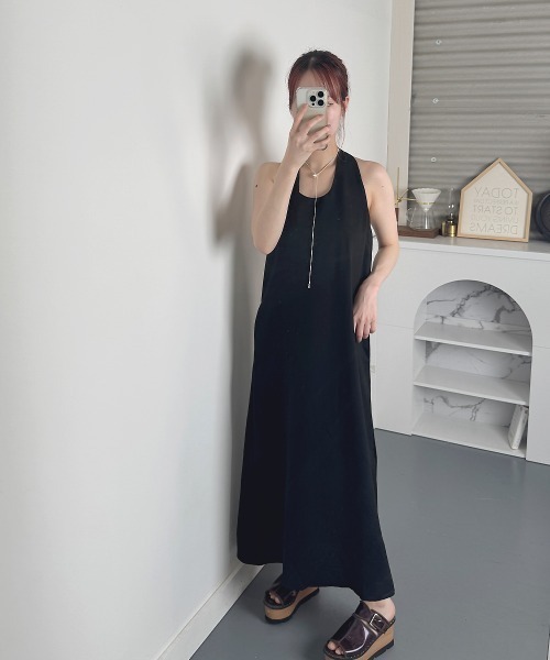 ワンピース ツイスト ストラップ ロングワンピース : ZOZOTOWN Yahoo