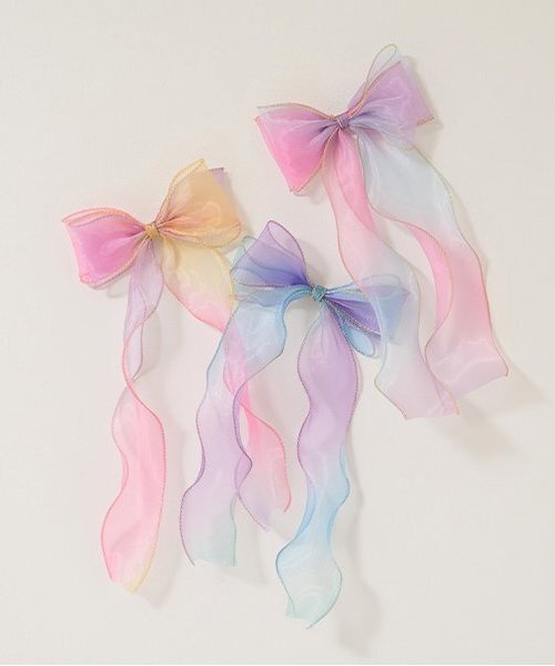 オーロラビッグリボンヘアクリップ : ZOZOTOWN Yahoo!店 - 通販