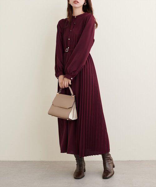 ナチュラルクチュール　ワンピース natural couture 「natural couture」 長袖ワンピース FREE