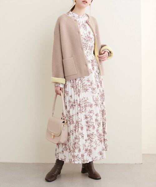 natural couture 「natural couture」 長袖ワンピース FREE