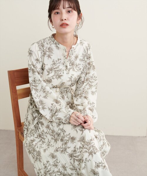 natural couture 「natural couture」 長袖ワンピース FREE