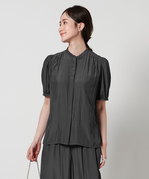 新品　BEAUTY&YOUTH UNITED ARROWS 長袖ブラウス　黒 UNITED ARROWS - BEAUTY & YOUTH ビューティ&ユース
