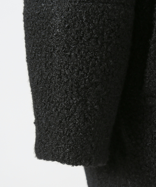 「NOMINE」 ピーコート フリー ブラック レディース_画像7
