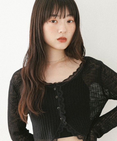 【新品未使用タグ付き】Heather シアーレースカーディガン Heather｜シアーレースカーディガン | Rakuten Fashion(楽天