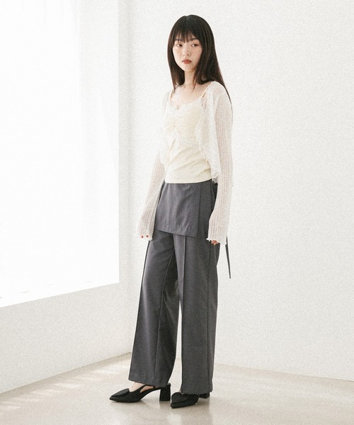 【新品未使用タグ付き】Heather シアーレースカーディガン 新色予約】シアーレースカーディガン | [公式]ヘザー（Heather）通販