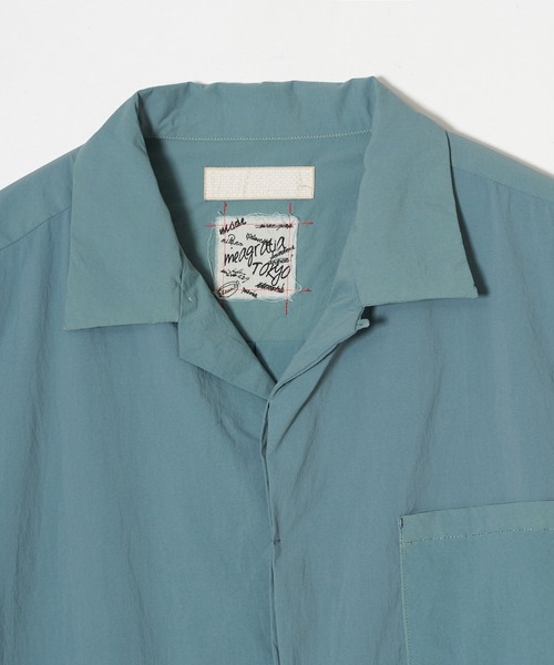 シャツ Hand-dyed open collar SH メンズ レディースの画像