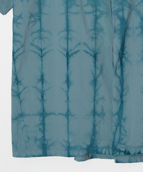シャツ Hand-dyed open collar SH メンズ レディースの画像