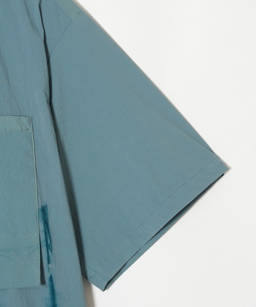 シャツ Hand-dyed open collar SH メンズ レディースの画像